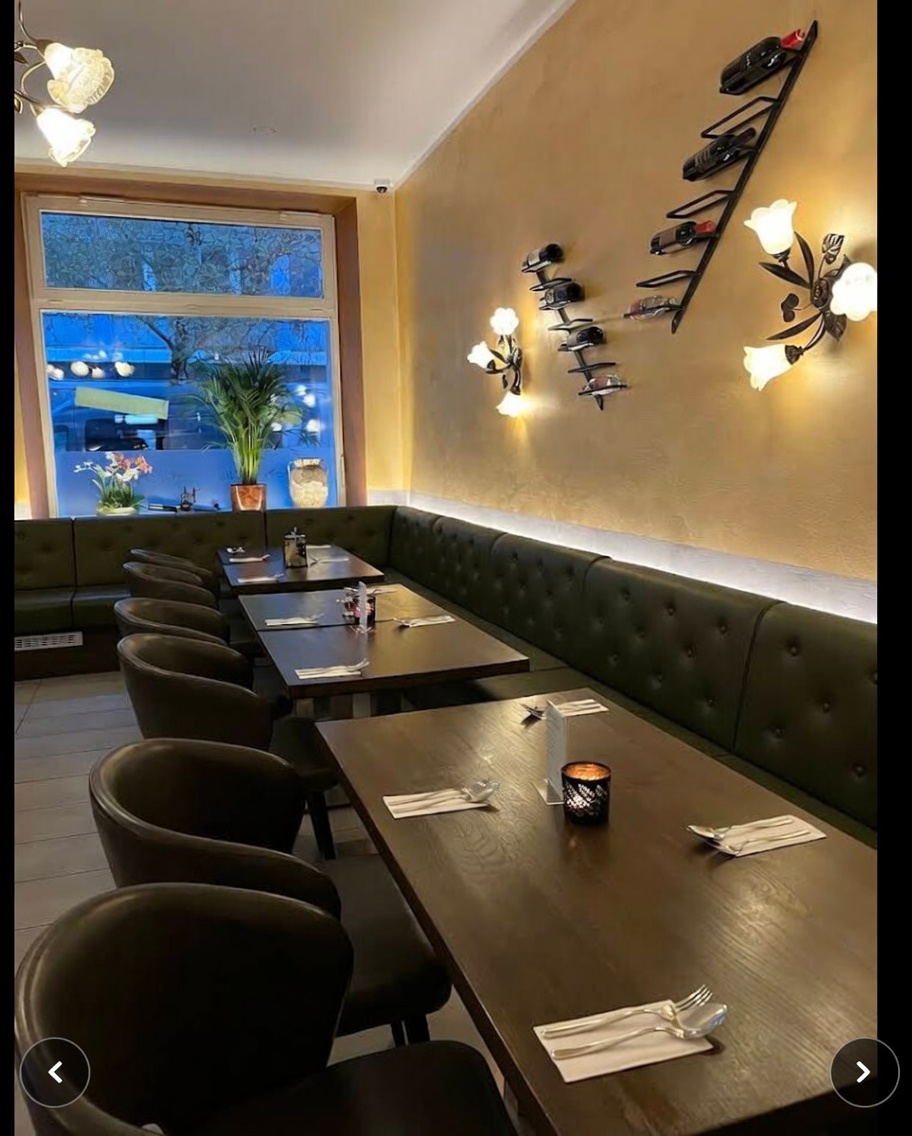 The dining room